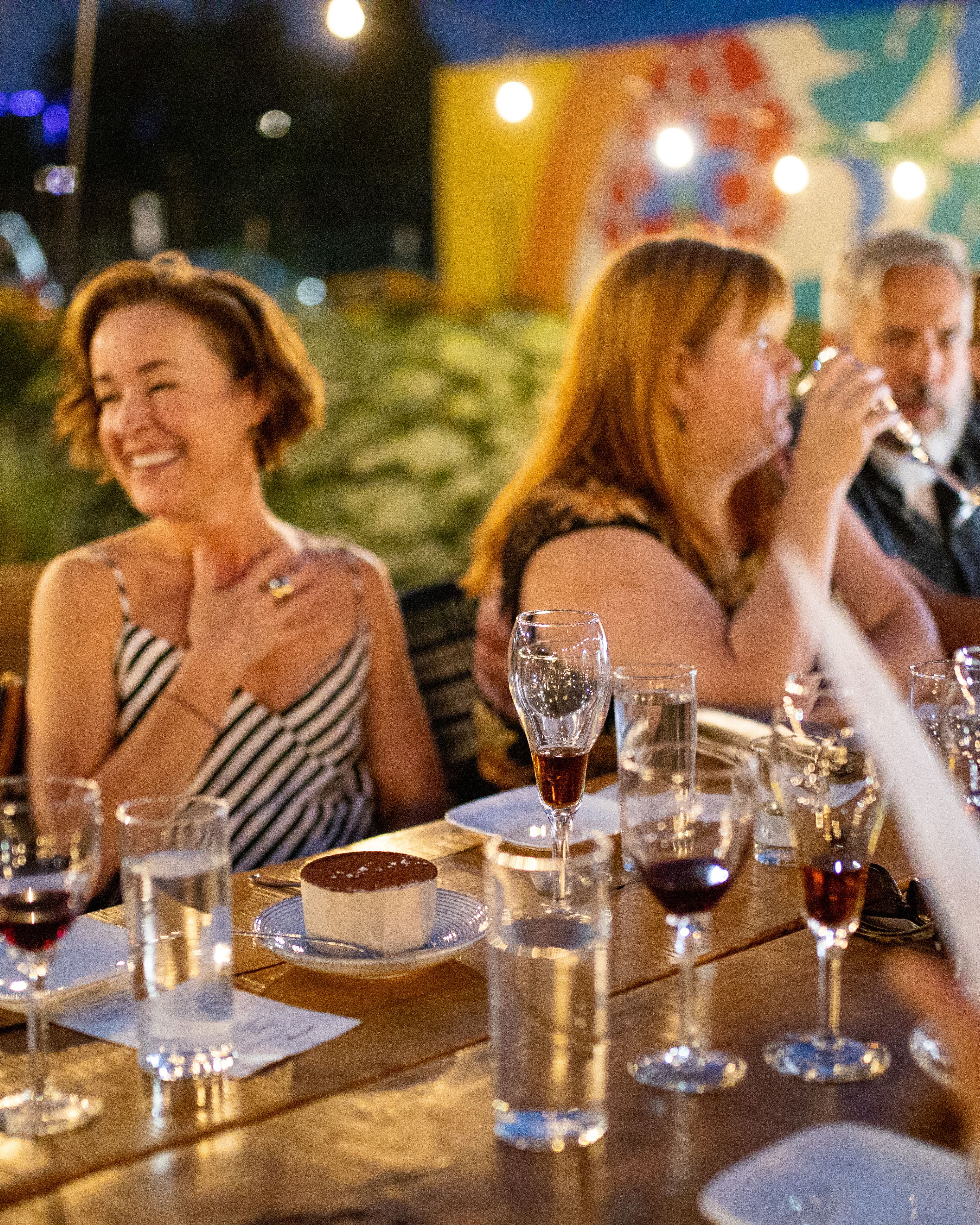 guests enjoying an offsite event from uchiba