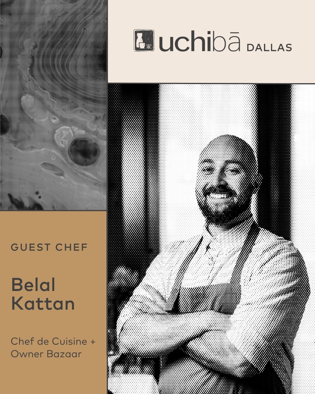 uchiba dallas uncommon ramen featuring guest chef belal kattan of Bazaar